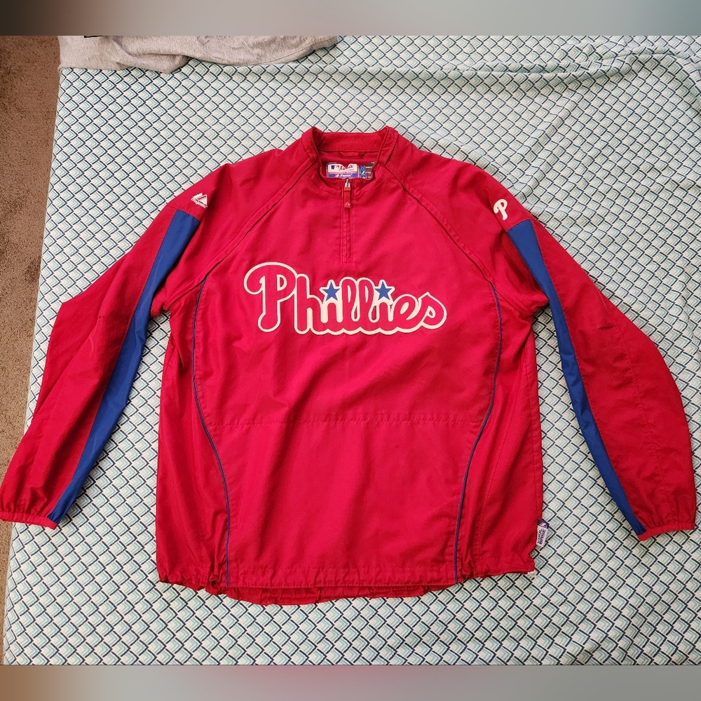 Majestic Phillies Windbreaker